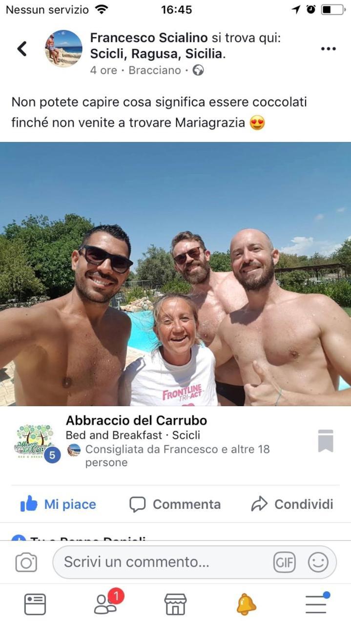 Abbraccio Del Carrubo Bed & Breakfast Scicli Luaran gambar